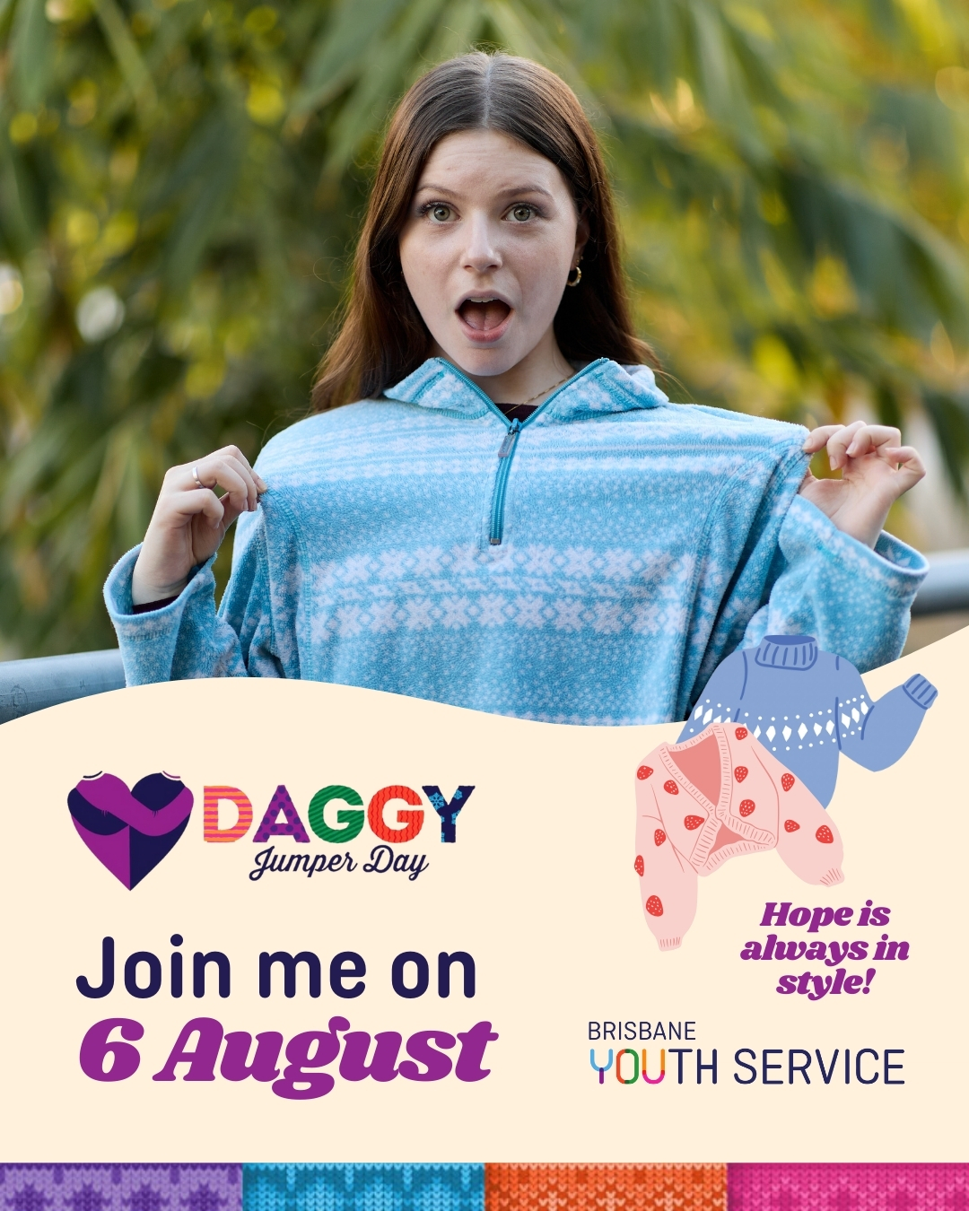 Join me on 6 August A