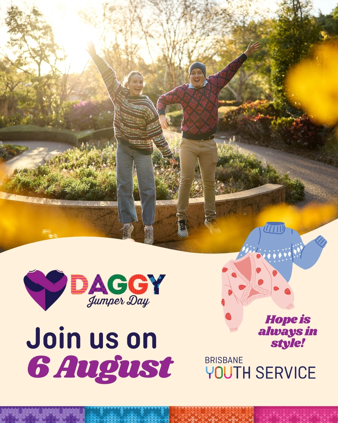 Join us on 6 August