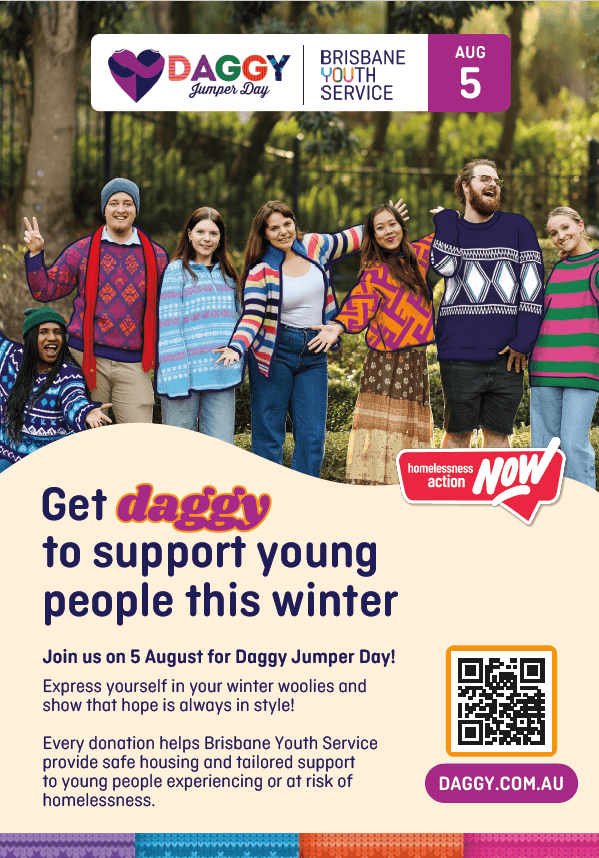 'Get daggy this winter' poster