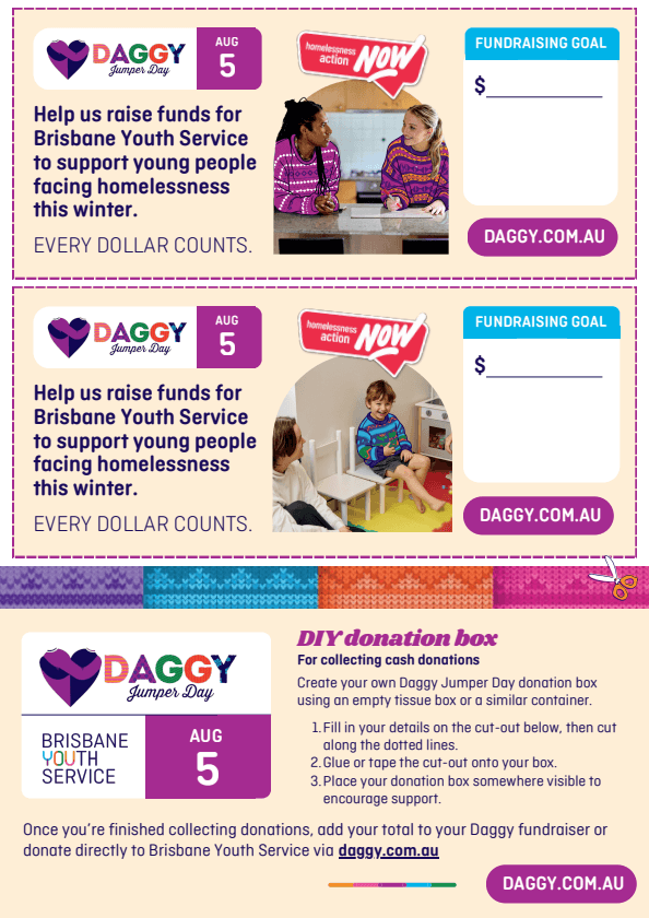 DIY donation box