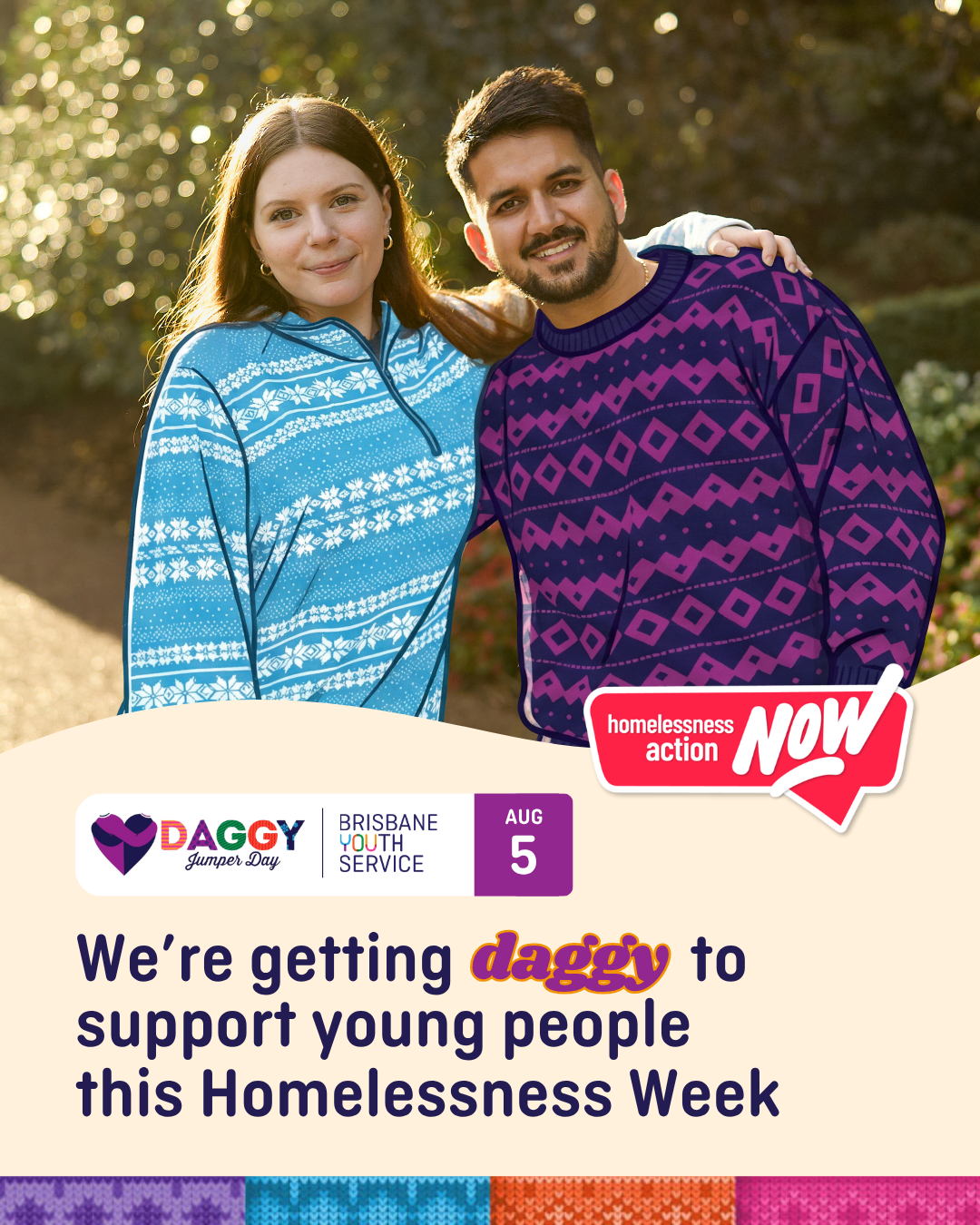 'We're getting daggy' social media tile 2